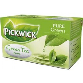 Zaļā tēja PICKWICK GREEN PURE, 20 maisiņi paciņā